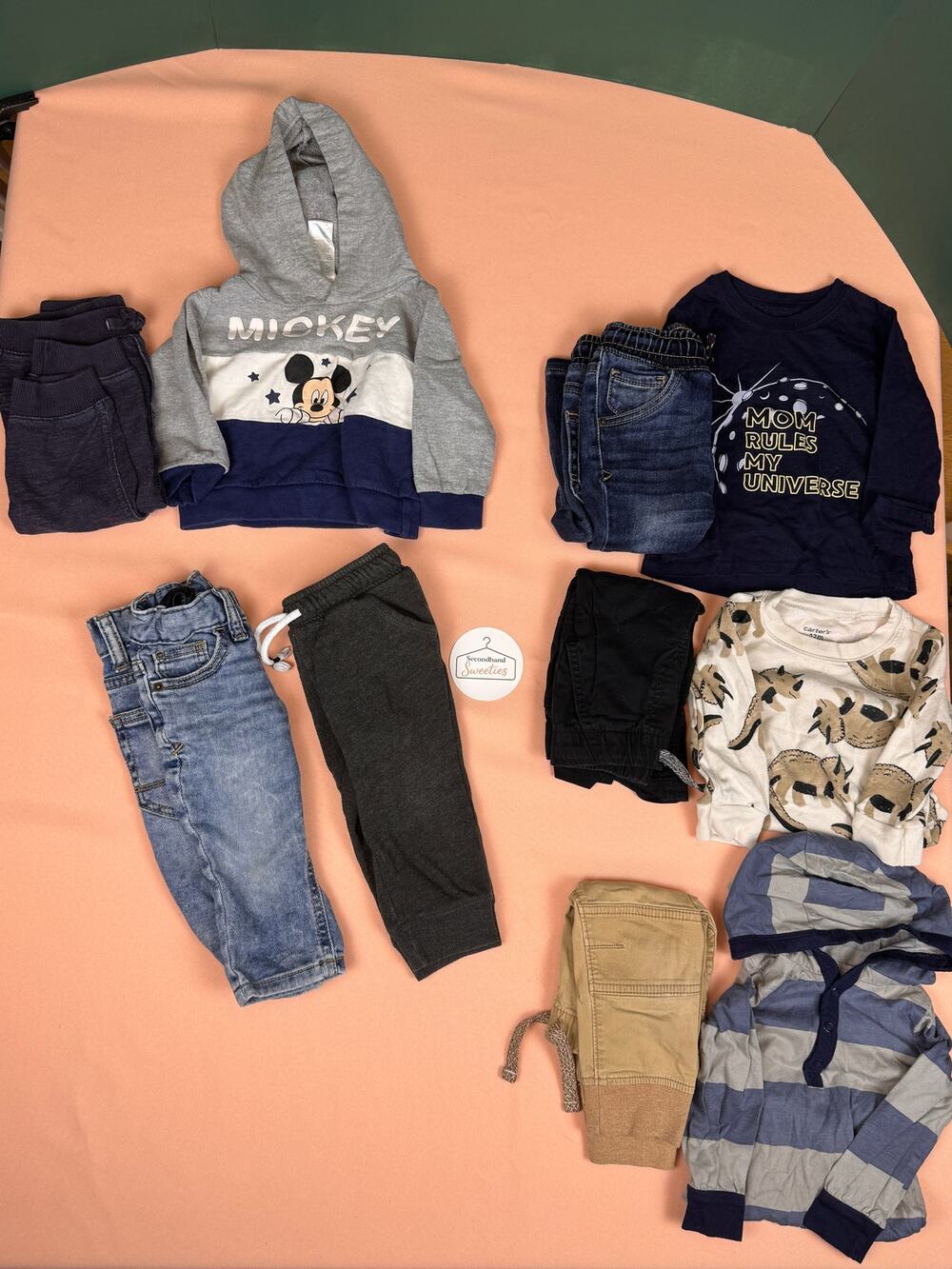 12M Boys Fall/Winter Mix & Match Clothing Lot #186